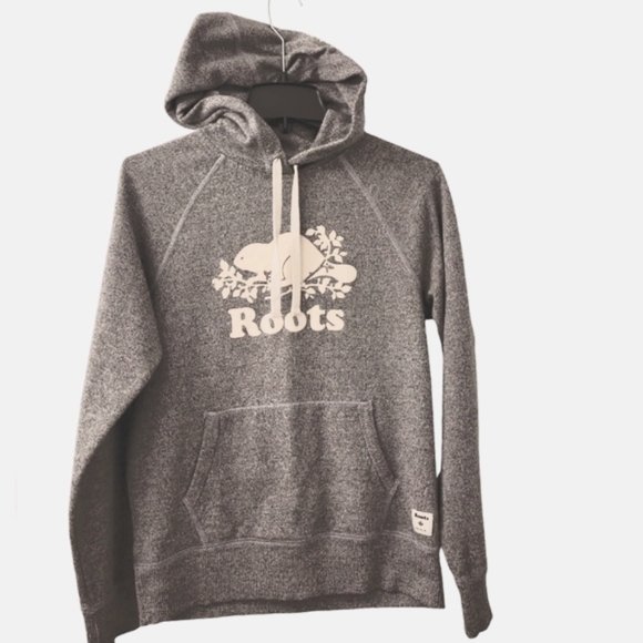 Roots Gray Long Sleeve Hoodie - Picture 3 of 5